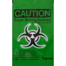 Caution green label incense 3g